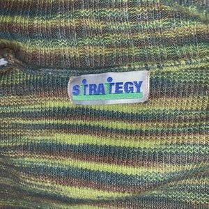 Retro Wool Zip Up Sweater